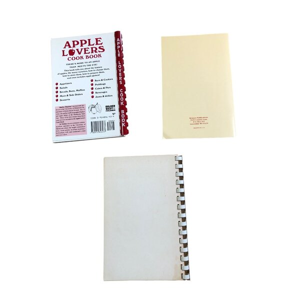 Apple Lovers Cookbook Ground Beef 700 Household Tips Recipe Books Lot of 3 - Picture 2 of 16